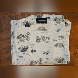 Star Wars Themed White Graphic T-Shirt